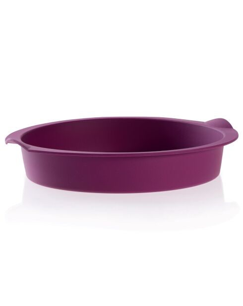 Moule à gâteaux en silicone violet - 30.8x6.2x29 cm